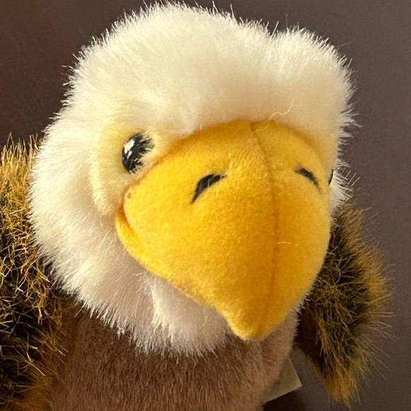 NWOT Vintage LOGO BEAR Eagle Plush Toy Stuffed Animal 1999 - Picture 9 of 11